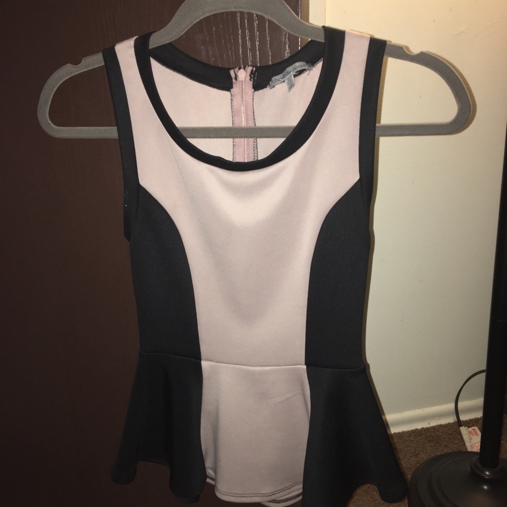 Charlotte Russe Plume Top